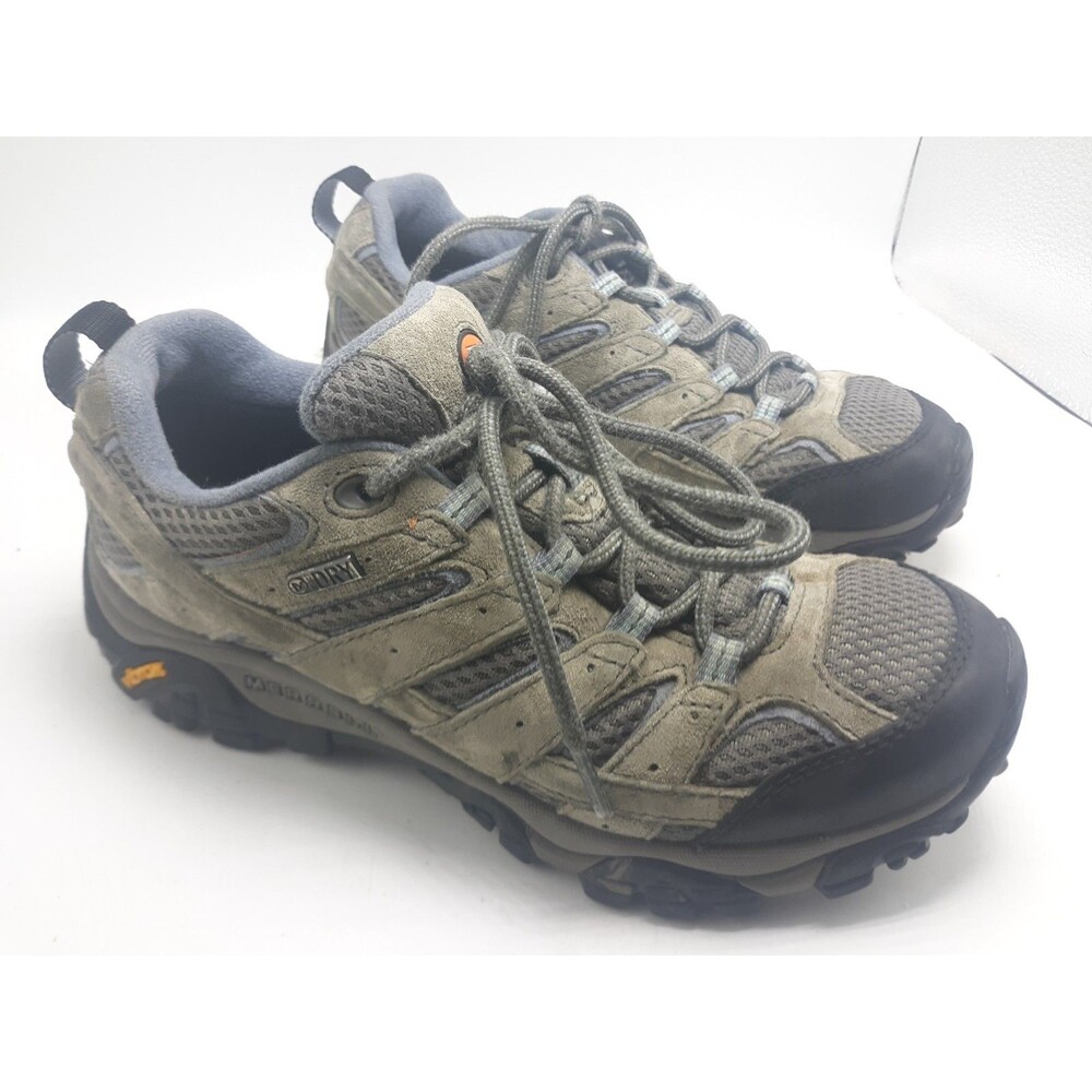 Merrell MOAB 2 WP Hiking Shoes Women’s 6.5 Granite Gray Waterproof
